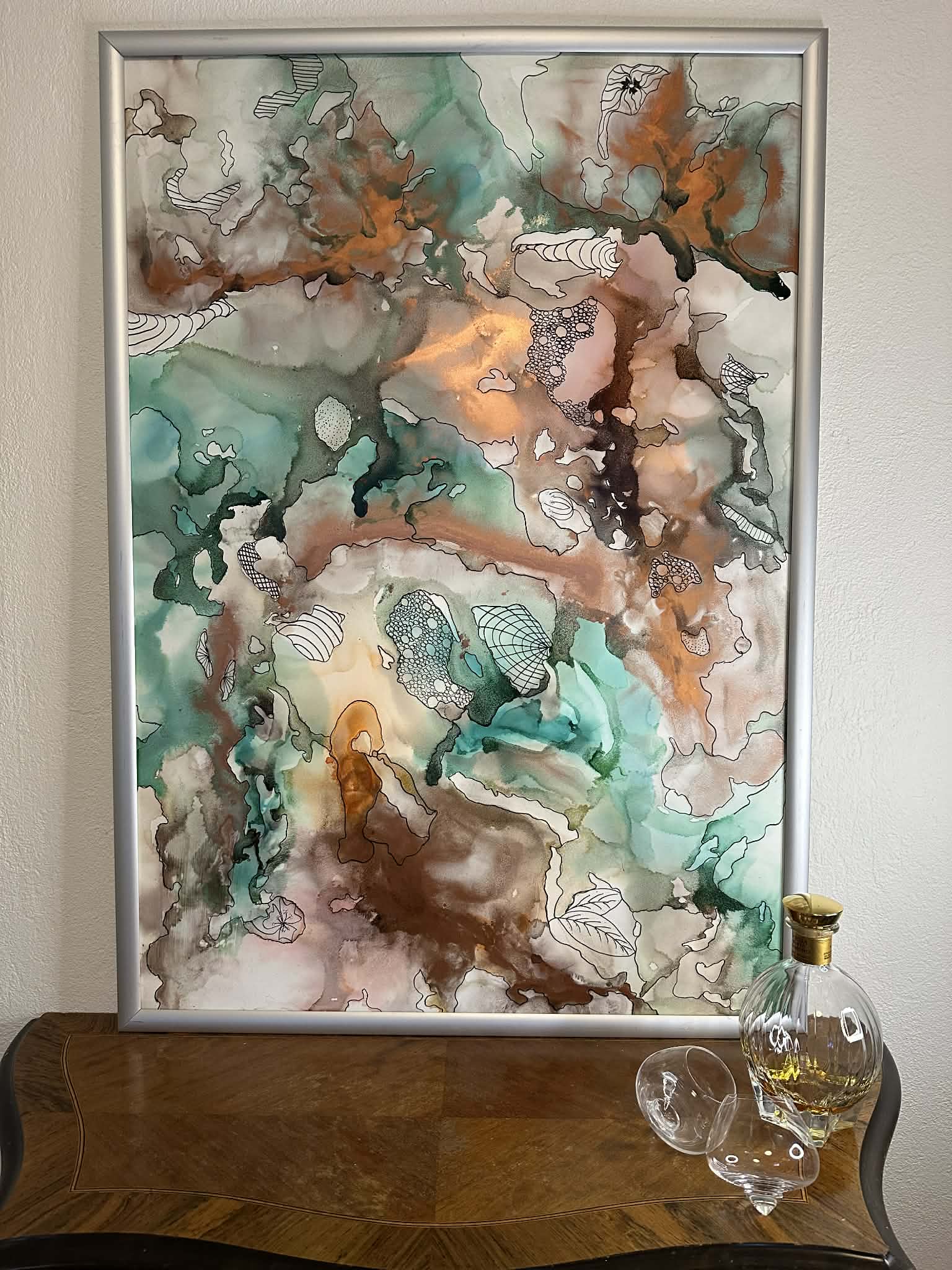 AUTUMM – alkohol ink maleri